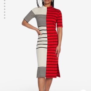 Desigual  Slim fit midi cotton T-shirt dress
